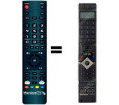 Mandos.tv GA555WJSA para SHARP mando a distancia programado