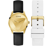 Accesorios Relojes Guess Reloj Emblem Dorado Mujer
