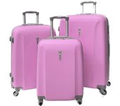 Maletas de Viaje  Rígidas ABS,Maleta Trolley Cabina Ligero Duradero con 4 Ruedas Dobles Giratorias y Cierre TSA (S M L )