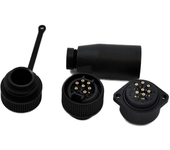 Hella Marine Enchufe De 7 Polos Plateado