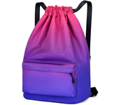 Mochila con cordón para deportes al aire libre, bolsa de bolsillo impermeable para acampar, bolsa de almacenamiento portátil