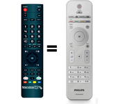 Mandos.tv 42PES0001D/10 para PHILIPS mando a distancia programado
