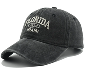 Gorra de béisbol de vaquero lavado Vintage para hombres y mujeres, gorra de sol bordada de California, Snapback informal, sombrero