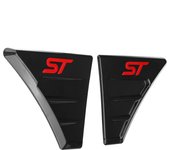2PCS ST Style Spoiler Outflow Vent Car Side Bonnet Air Intake Flow Side Door Wing Vent Hood For Ford For Focus MK2 MK3 RS ST