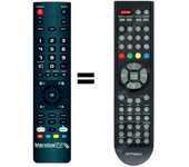 Mandos.tv DM-G19T para DMTECH mando a distancia programado