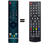 Mandos.tv AMKDVD22 para ALBA mando a distancia programado
