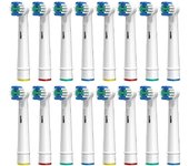 Paquete de 16 cabezales de repuesto para cepillos de dientes, compatibles con , cabezales de cepillo eléctrico profesional, cabezales de cepillo adecuados para-Cecodadi
