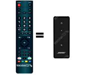 Mandos.tv SOLO-TV para BOSE mando a distancia programado