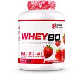 💪 Proteína Whey 80 GlobalNutrición 2kg – 🥛 Alta Calidad, 🔥 Máximo Músculo, 🚀 Recuperación Rápida.