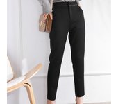 Women Elegant Solid Pencil Pants High Waist Pant For Women Casual Streetwear Woman Trousers Office Wear Chic Pant