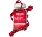 Chic and Love Gummies Vitaminas para Reforzar el Sistema Inmune Vitamina C y Zinc 60uds