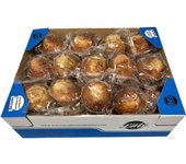 Magdalenas Sin Azúcar y Sin Lactosa Laly - Caja de 1,8 kilos - 30 Unidades - Madalenas Sin Lactosa y Sin Azucar
