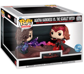 Funko ¡momentos De Película Figuras De Vinilo Pack De 2 Wanda Contra Agatha! Wanda Vision 9 Cm