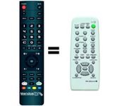 Mandos.tv HCD-RG440 para SONY mando a distancia programado