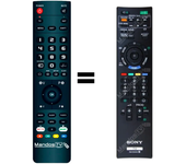 Mando a distancia programado para TV modelo KDL-40EX715 de SONY