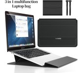 Funda para Tablet y Portatil de 14 y 15 pulgadas - Funda Maletín multifunción con interior Suave  Material Cuero PU  4 Colores  37x28cm
