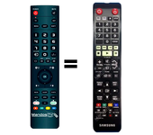 Mandos.tv BD-H8500 para SAMSUNG mando a distancia programado