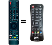 Mandos.tv EASYHOME-DVBT-VISION para BEST-BUY mando a distancia programado