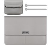 Funda para Tablet y Portatil de 14 y 15 pulgadas - Funda Maletín multifunción con interior Suave  Material Cuero PU  4 Colores  37x28cm