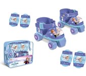 Mondo toy  Toys Ruedas Ajustables Niños,  Set de Patines Infantiles con Protecciones, Talla 22 a 29, Dibujo Animado, Multicolor, 40 x 40 x 40 cm Dodelo Spideman Frozen Unicornio
