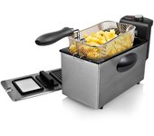 Freidora de Aceite BECKEN BDF5162 (3 kg - Inox)
