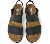 Calzado mujer Sandalias Camper Sandalias Oruga Negro
