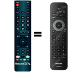 Mando a distancia programado para TV modelo 42PFL3403 12 de PHILIPS