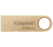 Kingston datatraveler se9 g3 memoria usb-a 3.2 gen 1 256gb - 220 mb/s en lectura - diseño metalico - color oro (pendrive)