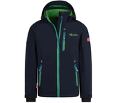 Ropa niños Chaquetas Trollkids Chaqueta Balestrand Verde,Negro