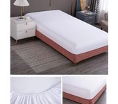 Sábana Bajera Ajustables, Protector de Colchón, 100% Polyester, para Cama 90/135/150/180cm