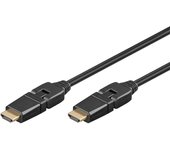 Goobay 61283 cable HDMI 1,5 m HDMI tipo A (Estándar) Negro