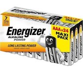 Pilas aaa energizer pack 24 unidades (ecotasas incluidas)