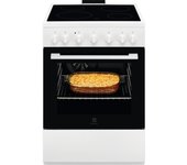 Cocina Vitrocerámica - ELECTROLUX LKR620066W, 4 zonas, Blanco
