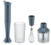 Batidora de Mano - Alessi Plisse MDL10S G, 500W, Gris, Accesorios