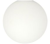Recambio tulipa esfera cristal opal 14 cm.