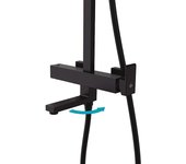 IO Inverter C Adaptador para grifo de bañera (Negro)