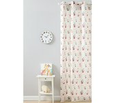 Cortina con ollaos Aventura (An x Al: 140 x 260 cm, 100% poliéster, Beige)