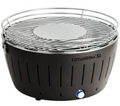 LotusGrill Barbacoa de carbón XL (Diámetro de la superficie de la parrilla: 43 cm, Antracita)