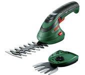 Bosch Podadora de batería (3,6 V, Iones de litio, 1,5 Ah, 1 batería, Anchura de la hoja: 8 cm, Duración de la batería: 50 min) + Garantía BAUHAUS 5...