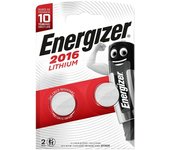 Energizer Pila de botón (CR2016, 3 V, 2 ud.)