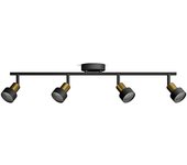 Philips Regleta Conduit (5 W, L x An x Al: 69 x 13 x 11 cm, Negro, GU10)