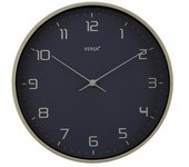 Reloj de pared Clásico (Diámetro: 40 cm, 40 x 40 cm, Azul, Clásico)