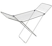 Tendedero con alas Gimi Alucom (Longitud cuerda de tender: 20 m, L x An x Al: 129 x 6,3 x 55,5 cm, Gris)