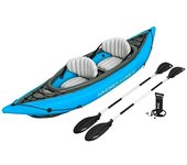 Bestway Hydro Force Kayak Cove Champion X2 (L x An: 331 x 88 cm, Carga útil: 180 kg, Apto para: 2 personas)