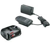 Bosch Power for All 18V Batería y cargador (18 V, 1 batería, 2,5 Ah) + Garantía BAUHAUS 5 años para equipos eléctricos y motorizados