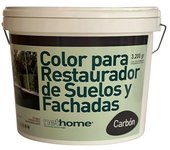 Pigmento concentrado Color Restaurador Suelos y Fachadas (Carbón, 3,2 kg, Mate sedoso)