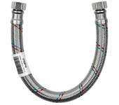 Admiral Flexo de conexión DN13 H-H (½″/½″, Largo: 40 cm, Hembra - Hembra)