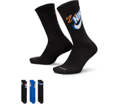 Nike Everyday Plus Calcetines largos (3 pares) - Multicolor (38-42)