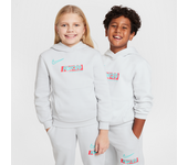 Nike Erling Haaland Club Fleece Sudadera con capucha - Niño/a - Gris (M)