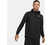 Nike Dry Sudadera de fitness Dri-FIT con capucha y cremallera completa - Hombre - Negro (XL)